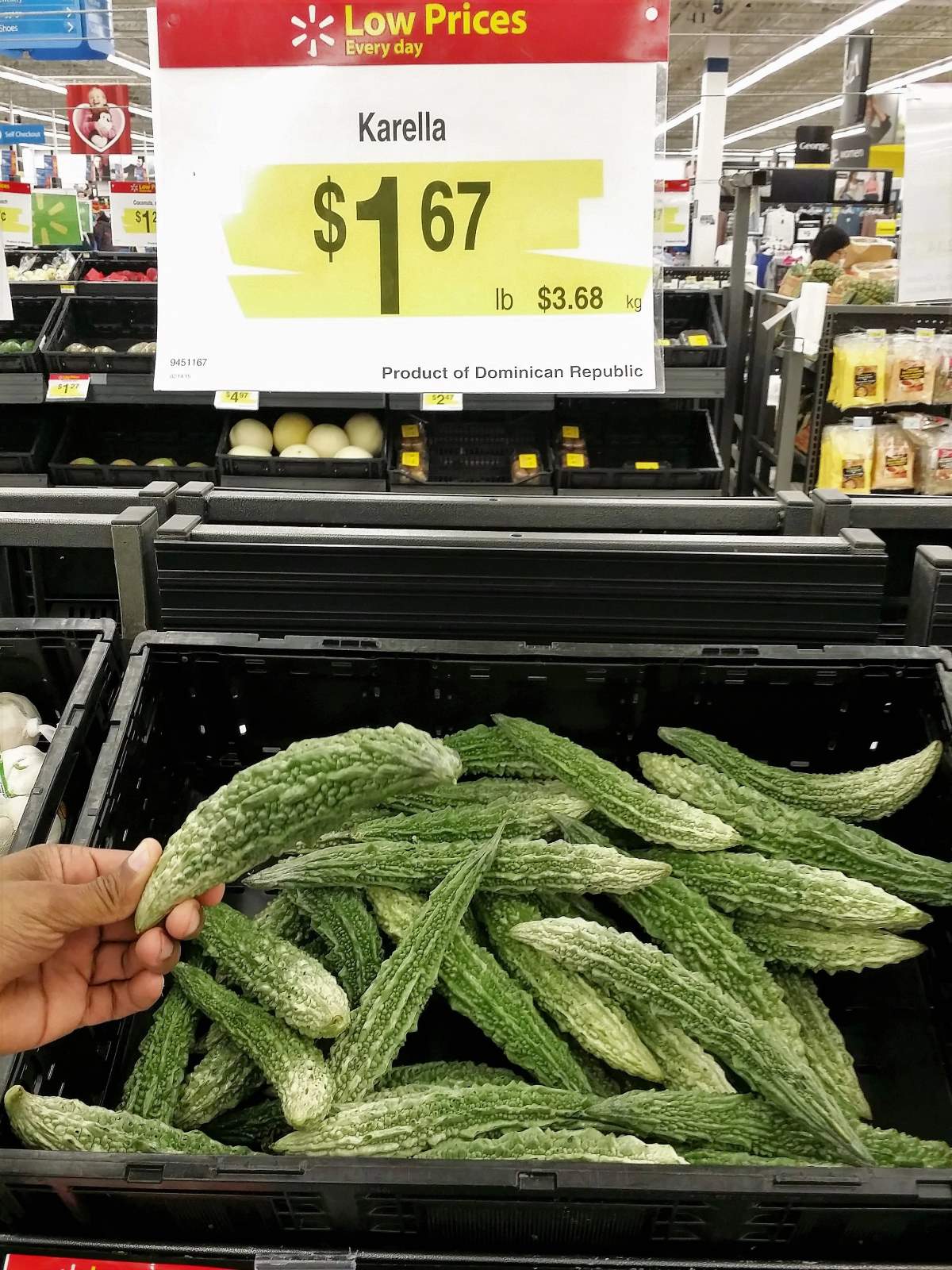 Seasonal agricultural produces are available at stores such as Metro, Food Basics, No Frills, Walmart and others.